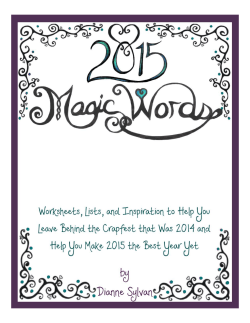your Free Magic Words E-Book Here!