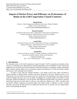 Impact of Market Power and Efficiency on