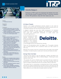 Deloitte Belgium
