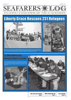 Current Issue of Seafarers LOG (PDF/3.26 MB)
