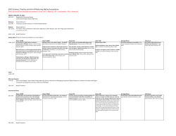 the printable 2015 agenda - The Stewardship Network Conference