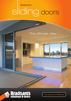 Brochure - Bradnams Windows & Doors