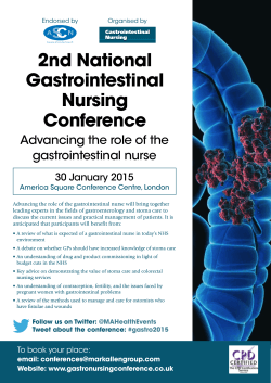 2nd National Gastrointestinal Nursing Conference