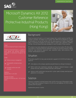 Now - Microsoft Dynamics AX Implementation Partners
