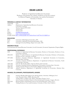 Curriculum Vita