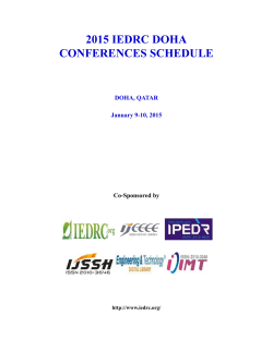Click - 2015 4th International Conference on Government, Law and