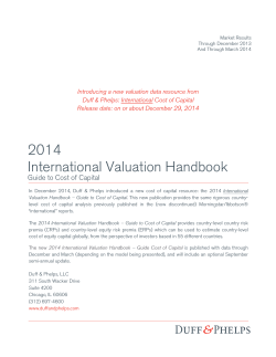 an overview - Business Valuation Resources