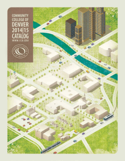 2014 - 2015 Catalog - Community College of Denver