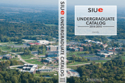 Undergraduate - Southern Illinois University Edwardsville