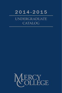 UNDERGRaDUatE CataloG