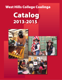 2015 Academic Catalog