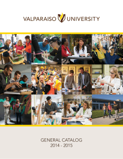2014 - 2015 General/Undergraduate Catalog
