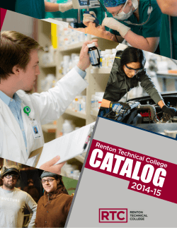 2014 - 2015 CATALOG RTC.edu