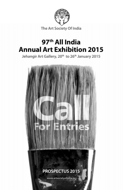 97th All India Annual Art Exhibition 2015
