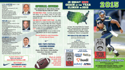 2015 National Brochure - Nike Coach of the Year Clinic