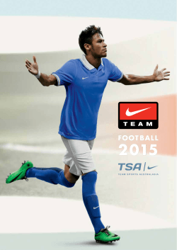 2015 Catalogue - Team Sports Australasia