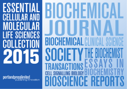 Essential Cellular and Molecular Life Sciences Collection 2015