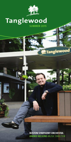 Tanglewood 2015 Season - Chesapeake Inn of Lenox
