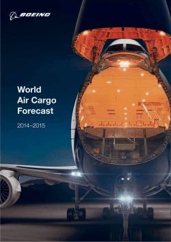 World Air Cargo Forecast