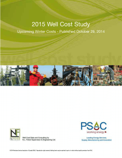 2015 Well Cost Study
