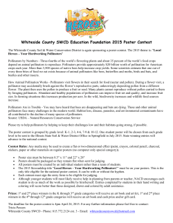 2015 SWCD Poster Contest Rules