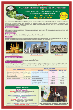 Asian-Pacific Weed Science Society Conference