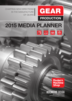 2015 MEDIA PLANNER - Gardner Business Media