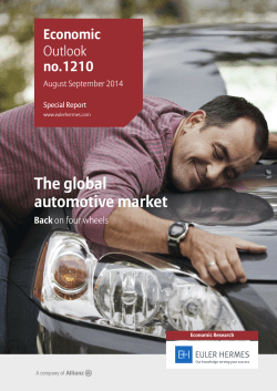The Global automotive market: Back on four wheels