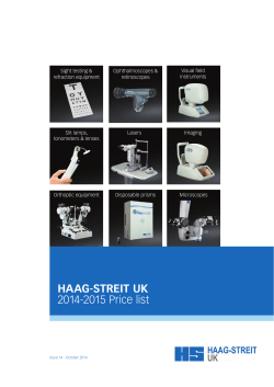 HAAG-STREIT UK 2014