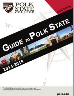 Admission Guide - Polk State College