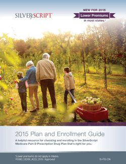 2015 Plan and Enrollment Guide
