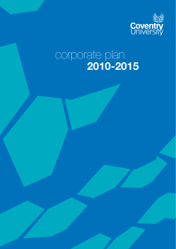Corporate Plan 2010–2015