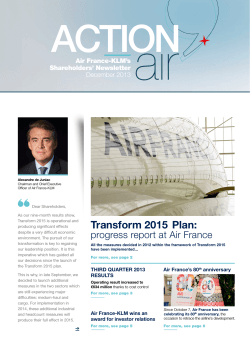 Transform 2015 Plan: