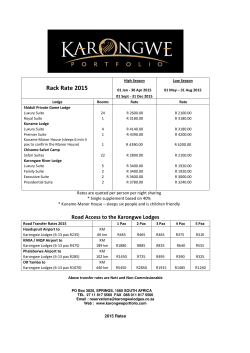 the 2015 rate card