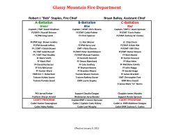 Glassy Mountain Fire Department