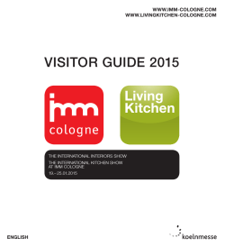 VISITOR GUIDE 2015