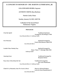 The complete Concert Program may be viewed here.