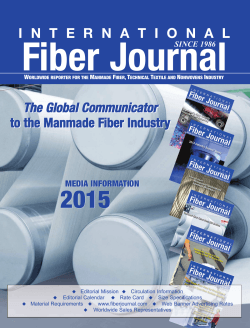 Advertise / Media Kit - International Fiber Journal