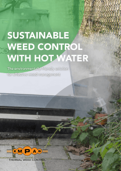 sustainable weed control with hot water - Home