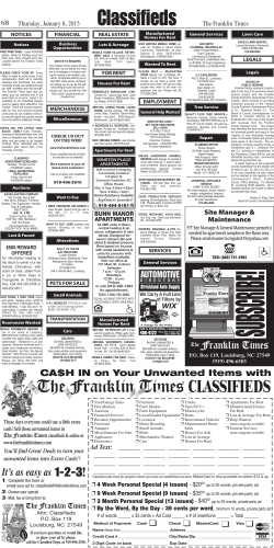 ft 010815 classifieds