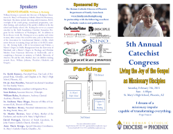 5th Annual Catechist Congress