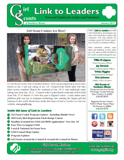 GS Link to Leaders - Girl Scouts of Southern Illinois