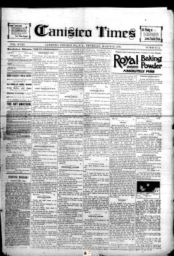 Canisteo NY Times 1894-1895