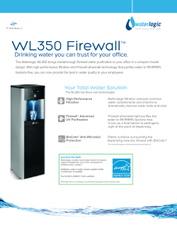 WL350 Product Sheet
