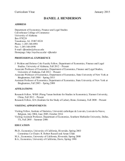 Curriculum Vitae