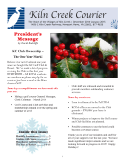 December/January 2015 Courier