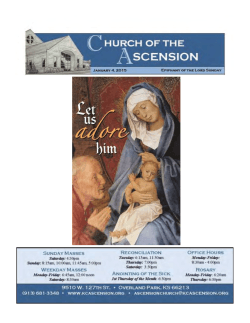 January 4 - Church of the Ascension