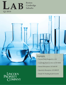 Lab Overview - Lincoln Property Company Boston