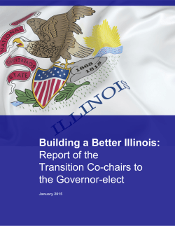 Building a Better Illinois: Report of the Transition Co
