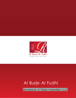 Brochure - Al Burje Al Fudhi